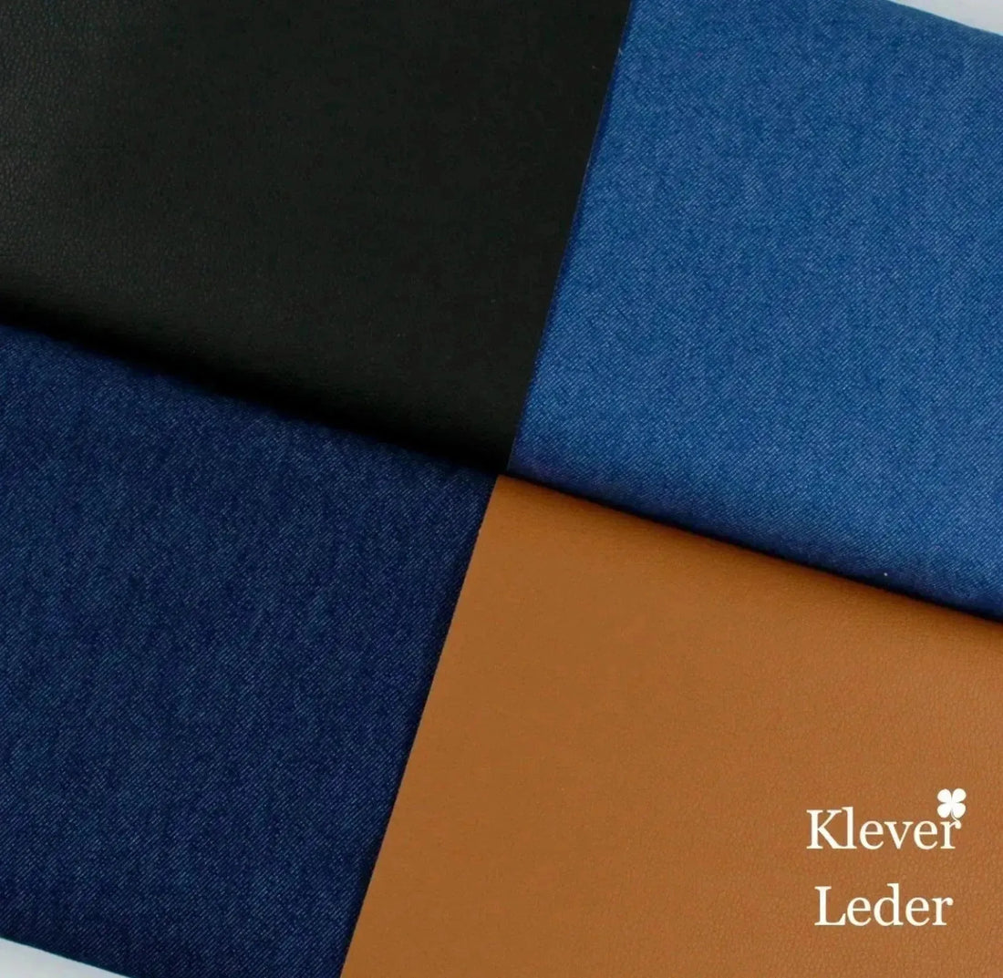 Kombination: Kunstleder & Jeansstoff – Stil, Funktionalität Langlebigkeit - Klever Leder