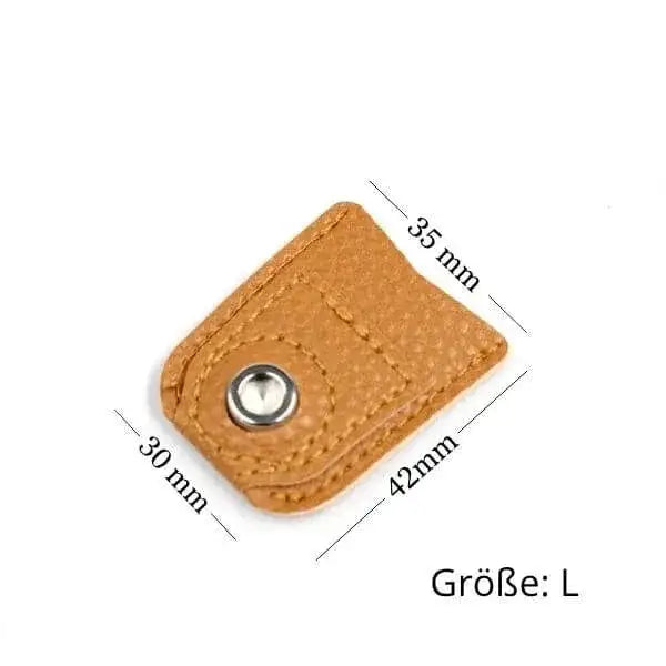 Fingerhut für Lederarbeiten aus Kunstleder Größe: M/ L