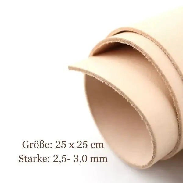 Leder Panel 25x25 cm