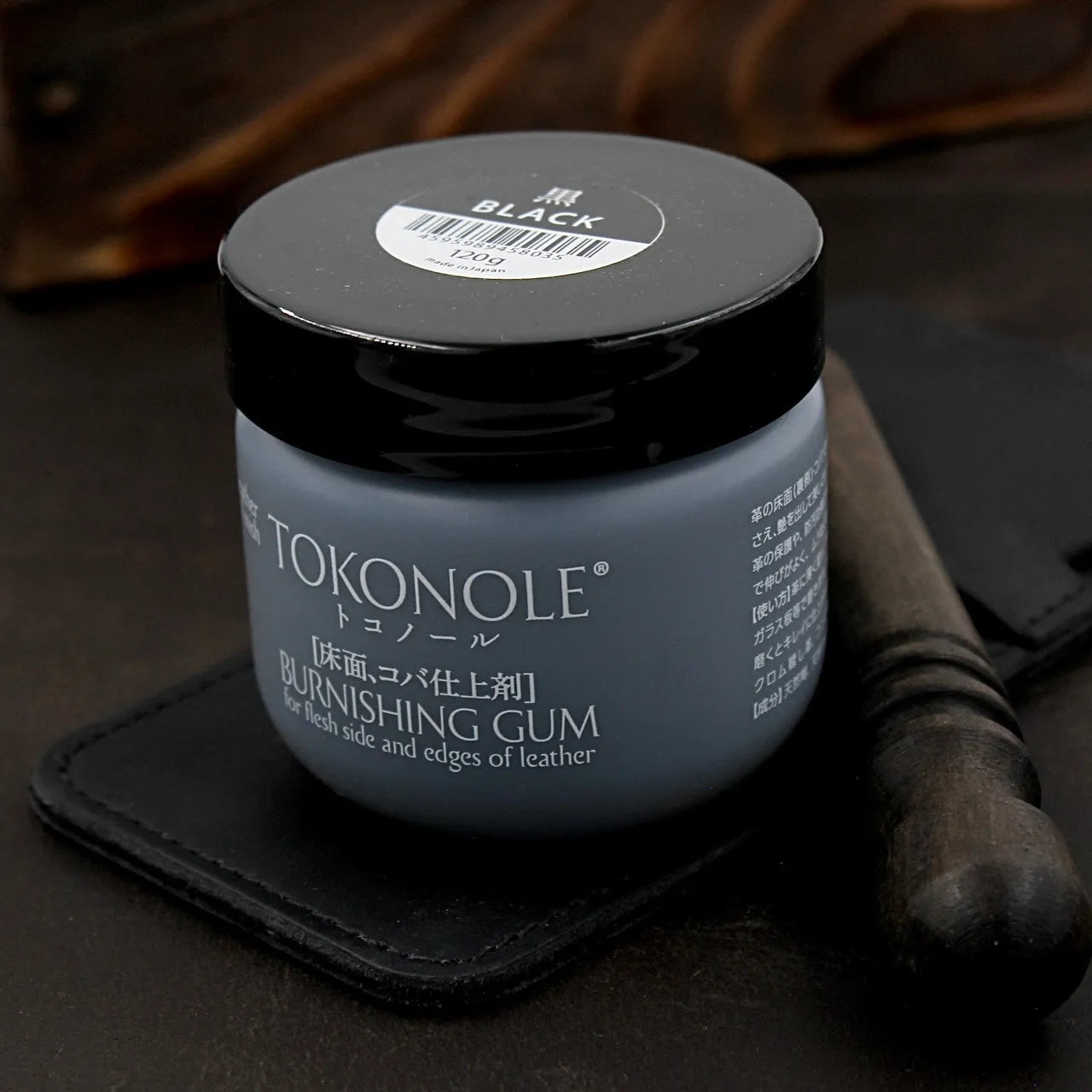 Tokonole Schwarz Leder Politur 120 g