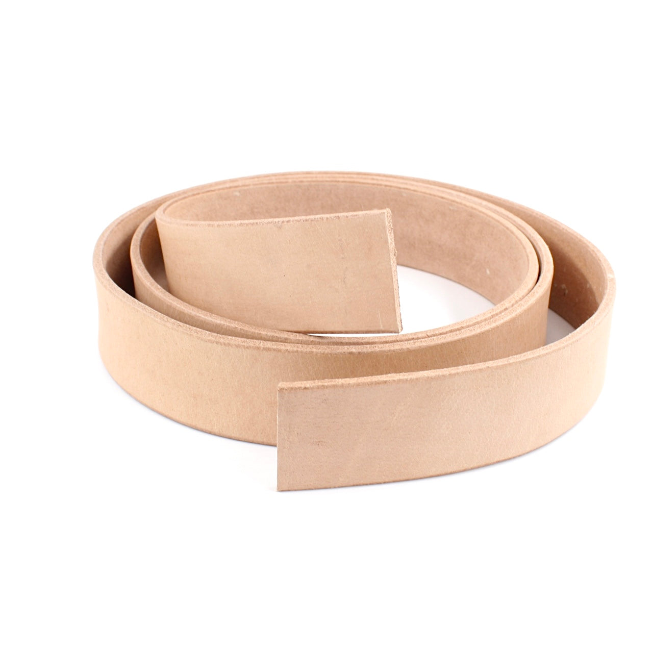 Rindslederriemen für Gürtel – 40 mm – Natur