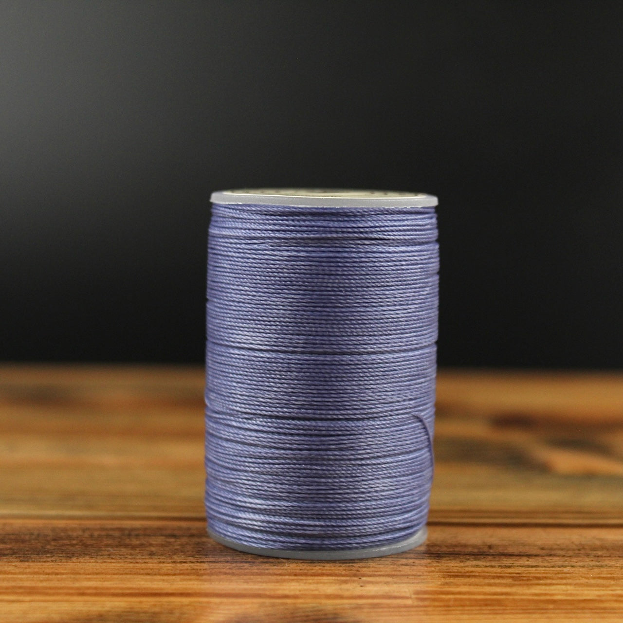Gewachstes Nähgarn in Lila für Lederhandwerk, 0,45 mm dick, 80 Meter auf Spule für kreative DIY-Projekte