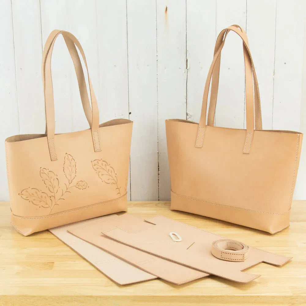 Leder-Bastelset – Melissa Classic Tote Beispiel