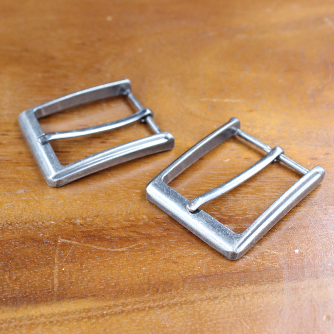 Gürtelschnalle 40 mm | Antik Silber