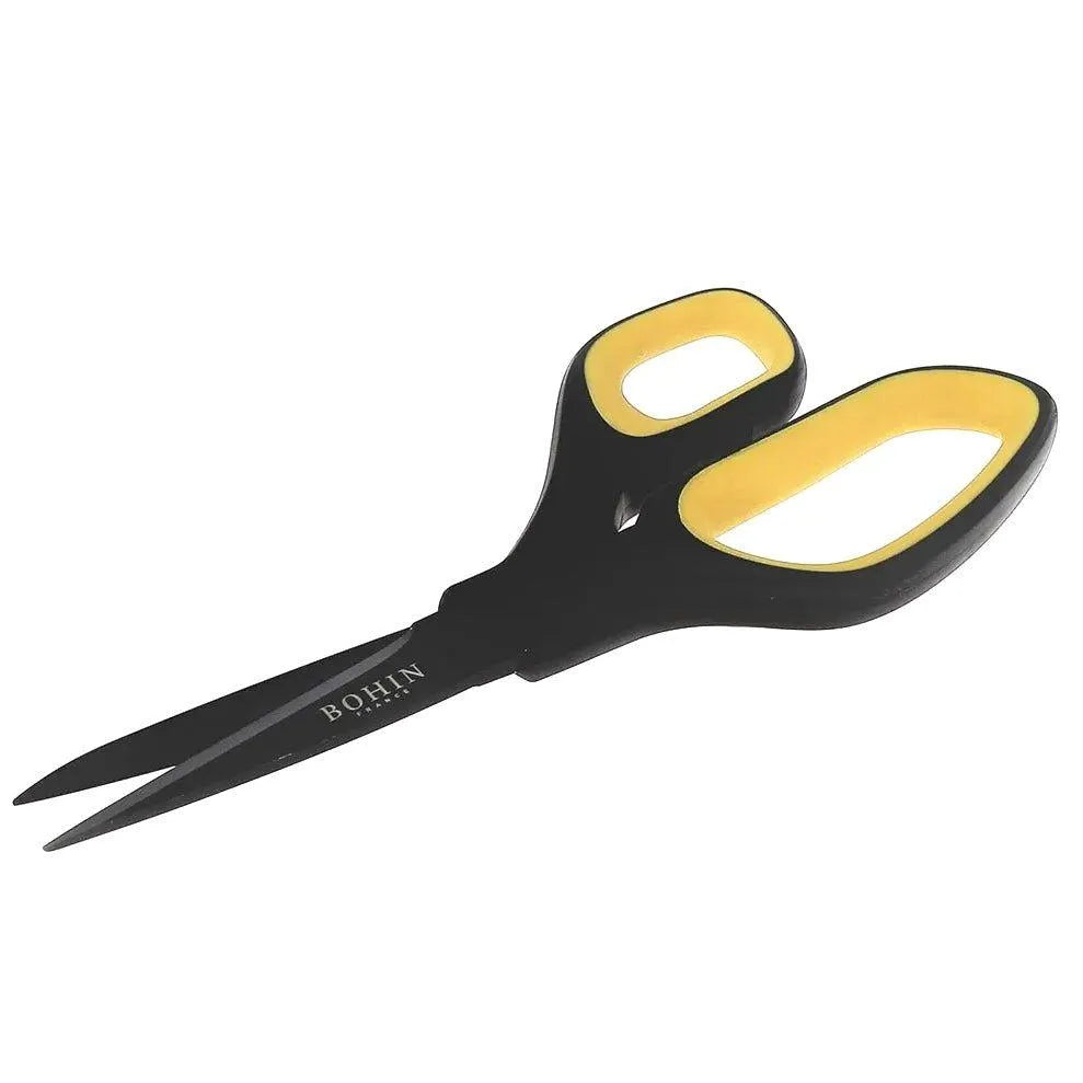 Bohin Universalschere Softgriff Titan | 21,5 cm Schere - Klever Leder