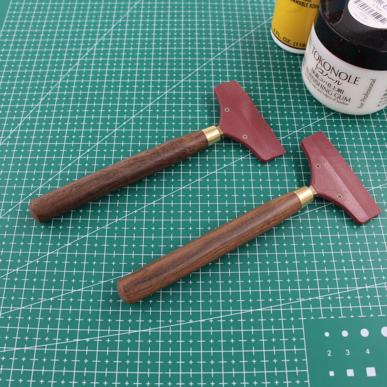 Sandelholz Silikon Applikator für Leder 58 mm - Klever Leder