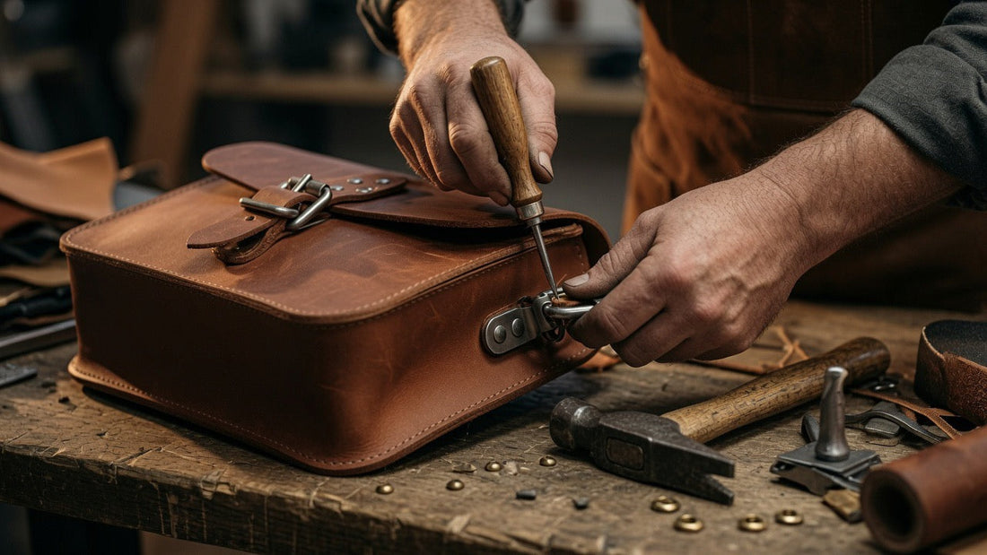 Metallwaren für Ledertaschen richtig wählen