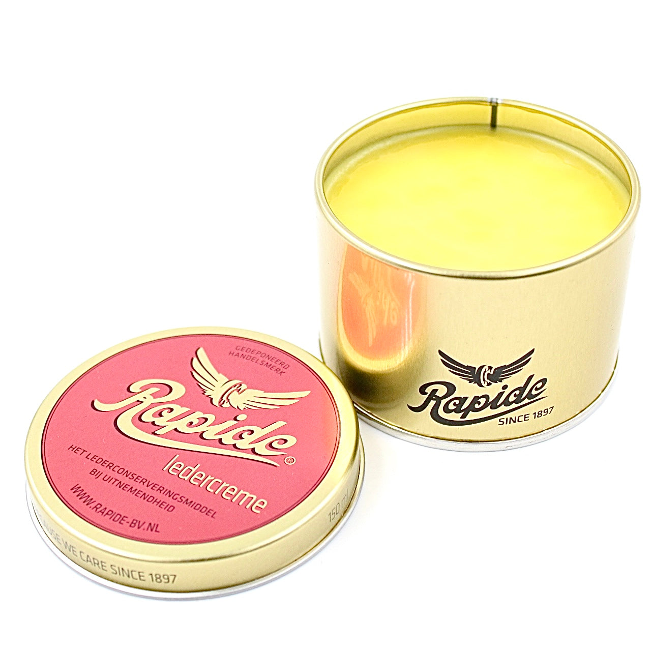 Rapide Ledercreme 150ml – Pflege für Glattleder