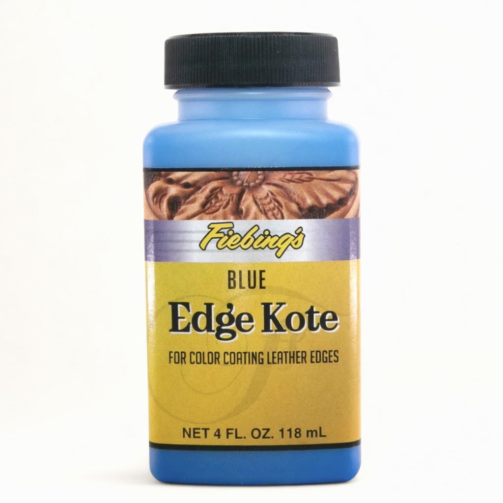 Blauer Edge Kote für Lederkanten, 118 ml, ideal für Lederprojekte und Handwerker