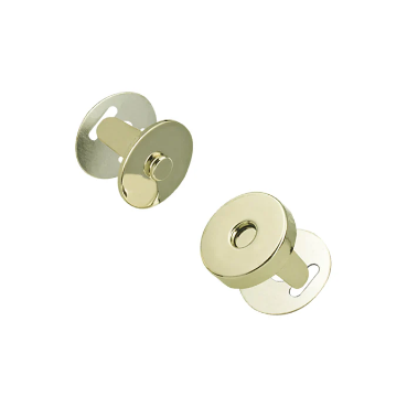 Goldene Metall-Druckknöpfe für Lederprojekte, ideal für Handwerker und Bastler