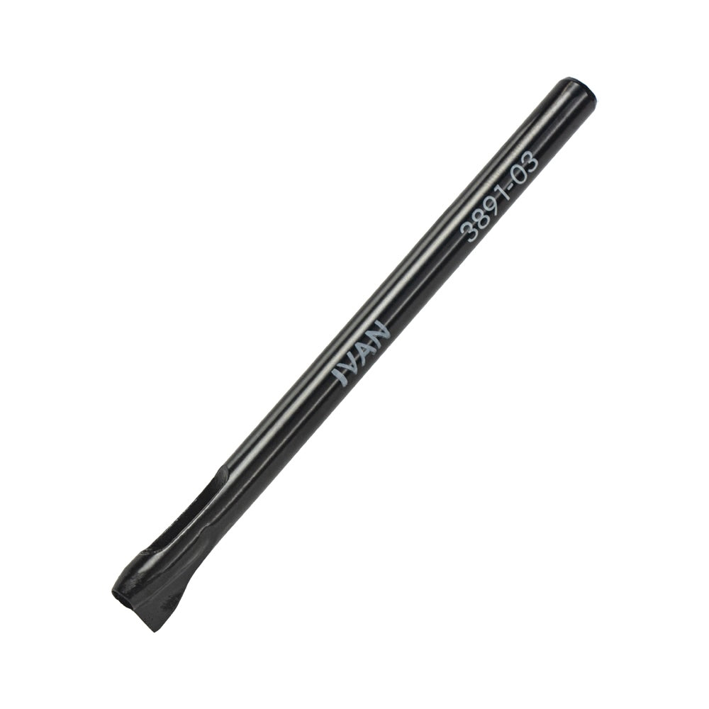 Schwarz lackiertes Lederwerkzeug 4 mm für präzise Handwerksarbeiten