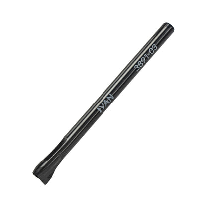 Schwarz lackiertes Lederwerkzeug 4 mm für präzise Handwerksarbeiten