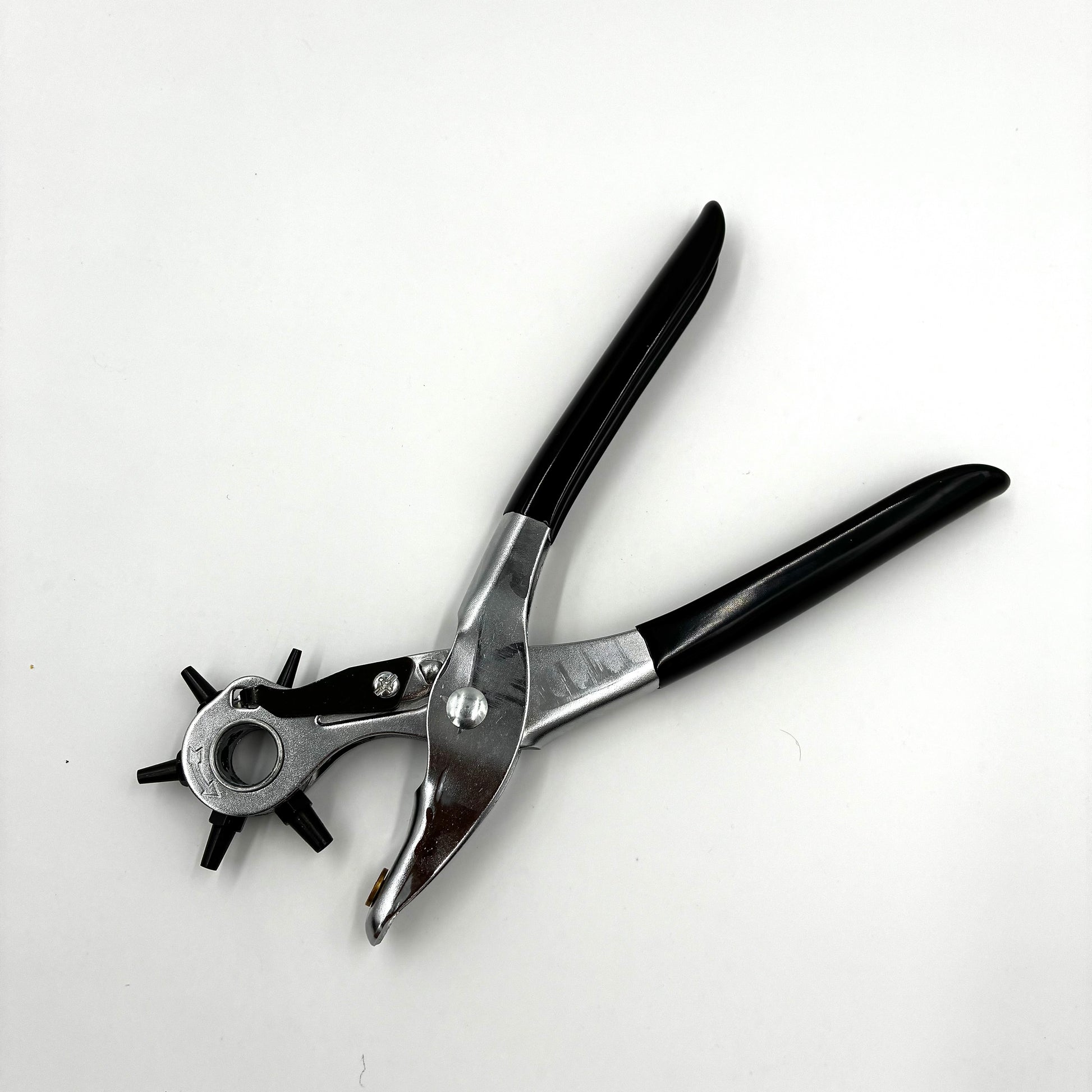 Lochzange mit verstellbarem Lochdurchmesser für Leder und Kunstleder, ideal für Handwerker und Bastler