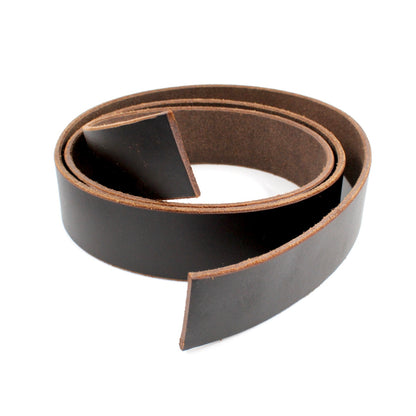 Rindslederriemen für Gürtel – 40 mm – Braun