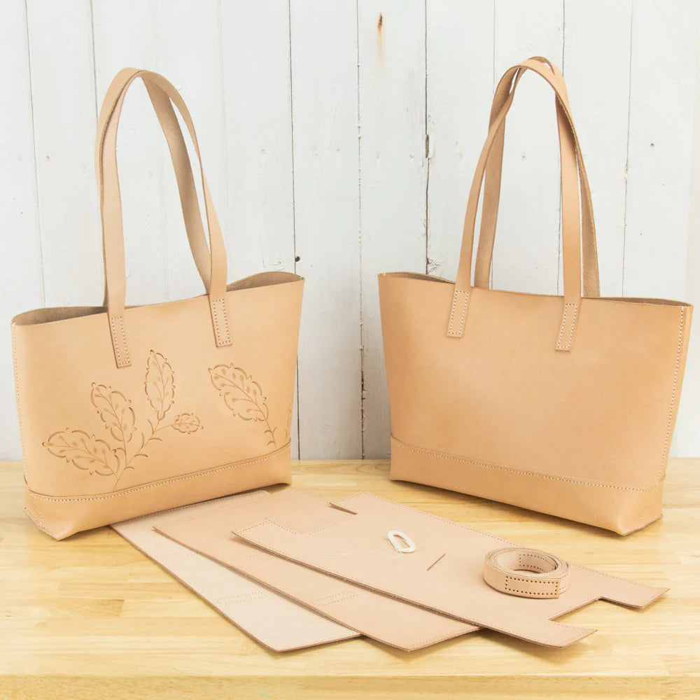 Leder-Bastelset – Melissa Classic Tote Beispiel