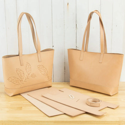 Leder-Bastelset – Melissa Classic Tote Beispiel