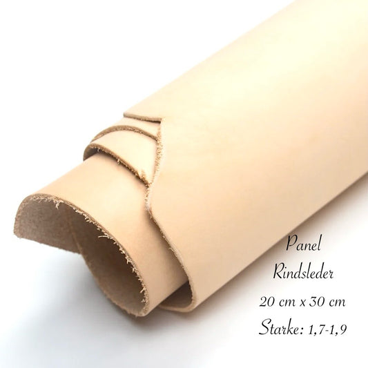 Naturleder – 20×30 cm, Dicke ca. 1,7–1,9 mm