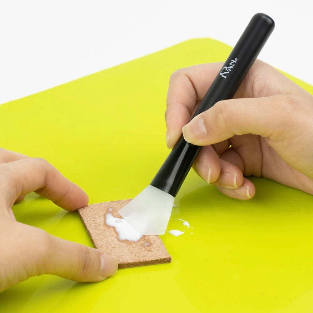 Ivan Leathercraft Leimspachtel-Set 2er – Silikon, wiederverwendbar