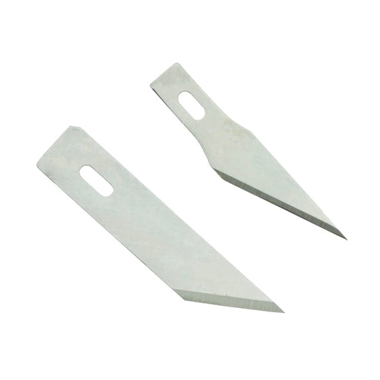 Ersatzklingen für ergonomisches Bastelmesser – spitz & breit, 5 Stück
