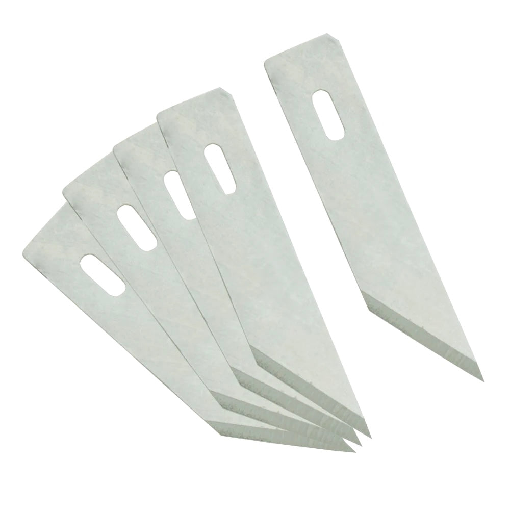 Ersatzklingen für ergonomisches Bastelmesser – breit, 5 Stück
