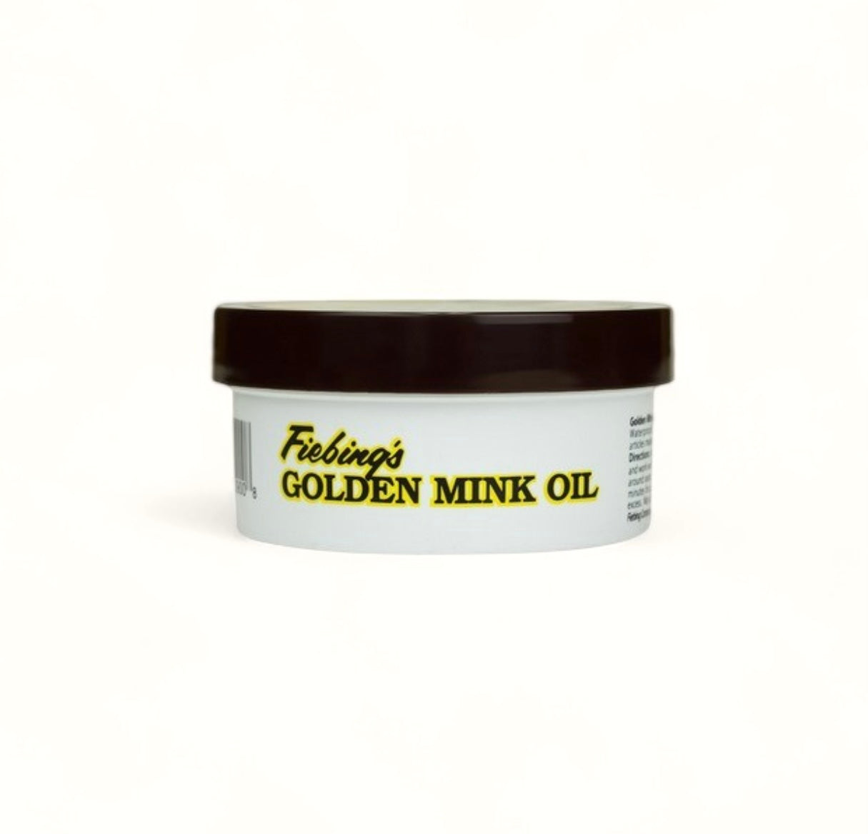 Fiebing's Golden Mink Oil Lederpflege Dose, Lederpflegeprodukt für Lederprojekte