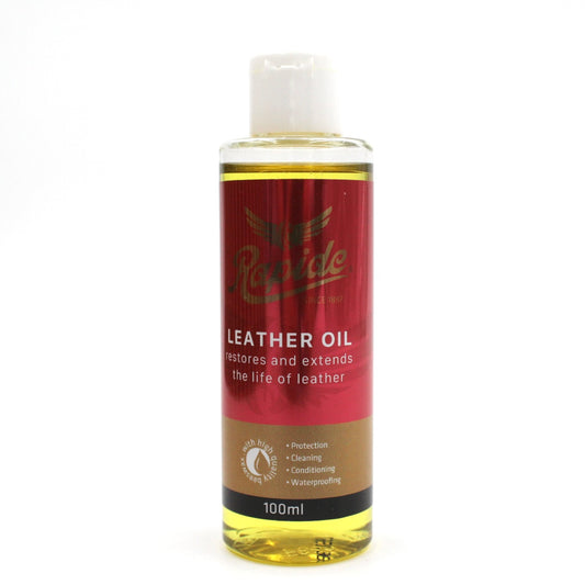 Rapide Lederöl 100ml mit Schutz, Reinigung, Pflege und Imprägnierung für Lederprodukte