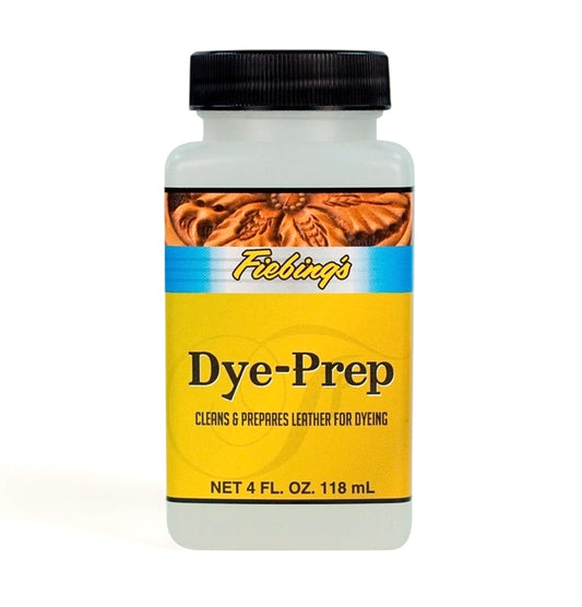 Fiebing's Dye-Prep Lederreiniger Flasche für Lederbearbeitung, 118 ml, gelbes Etikett