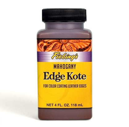 Flasche Fiebing's Edge Kote Mahagoni Lederkantenfarbe für Lederarbeiten, 118ml