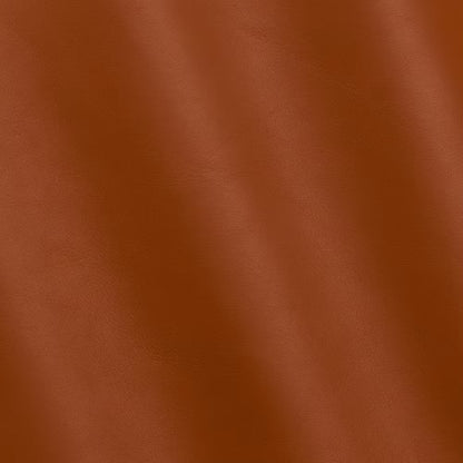 Glattes, braunes Echtleder mit weicher Textur, geeignet für Lederhandwerk und Bastelarbeiten