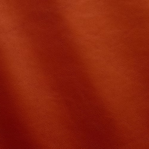 Glattes, braunes Echtleder mit natürlicher Maserung als Material für Lederprojekte