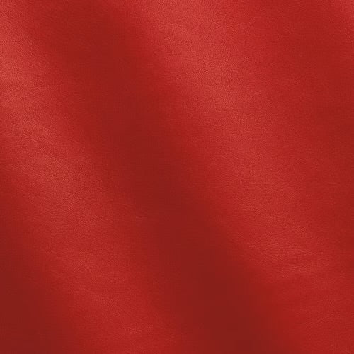 Glattes, rotes Echtleder Material, hochwertig, ideal für Lederprojekte und Handwerksarbeiten