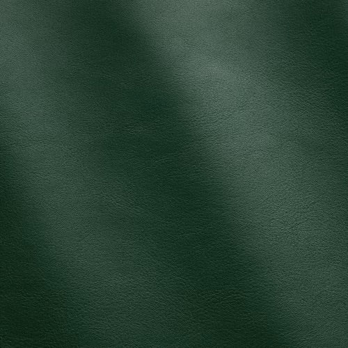 Glattes, dunkelgrünes Leder mit feiner Oberfläche, ideal für Handwerk und Bastelprojekte