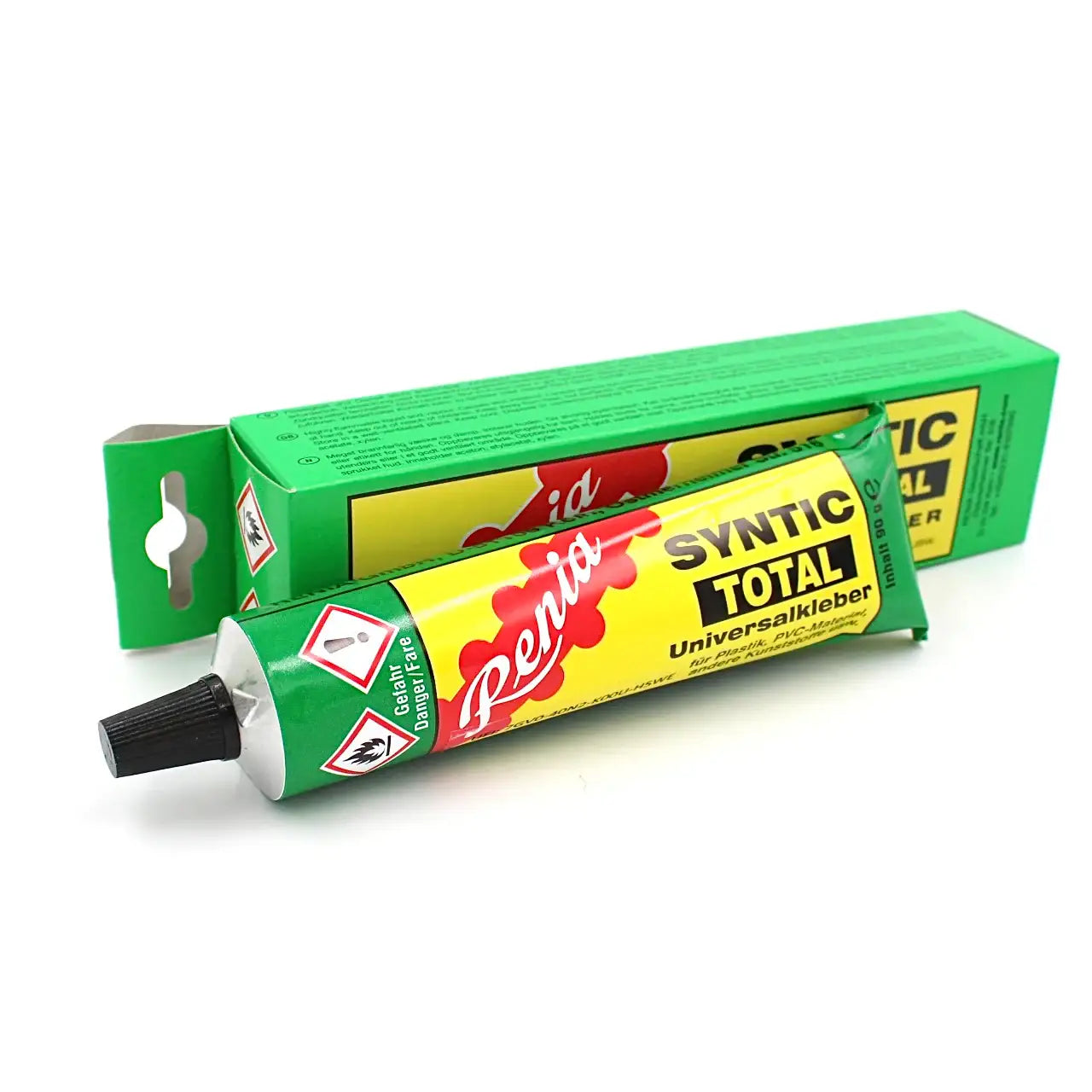 Renia Syntic Total Universalkleber Tube mit grüner Verpackung, geeignet für Lederarbeiten