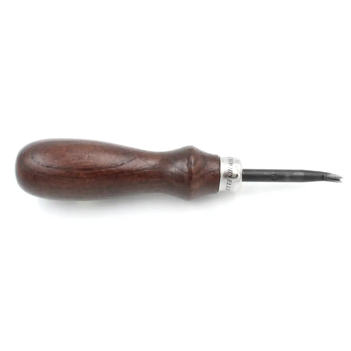 Lederwerkzeug mit Holzgriff, ideal zum Leder nähen und bearbeiten