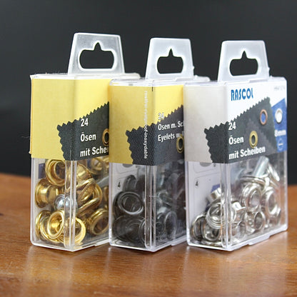 Ösen 8 mm – 24 Stück