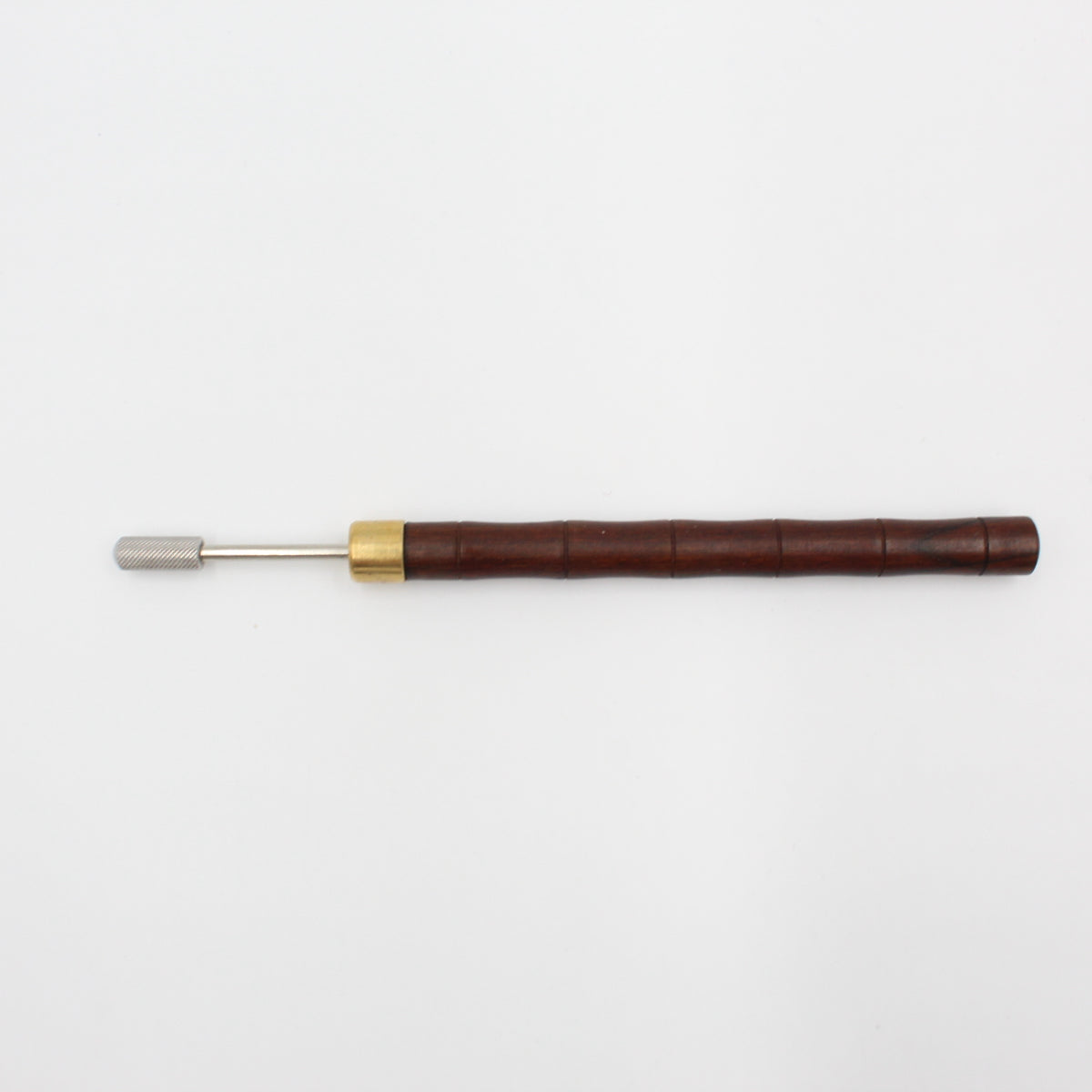 Klever Leder Premium Kantenfärber mit ergonomischem Holzgriff und Metallspitze