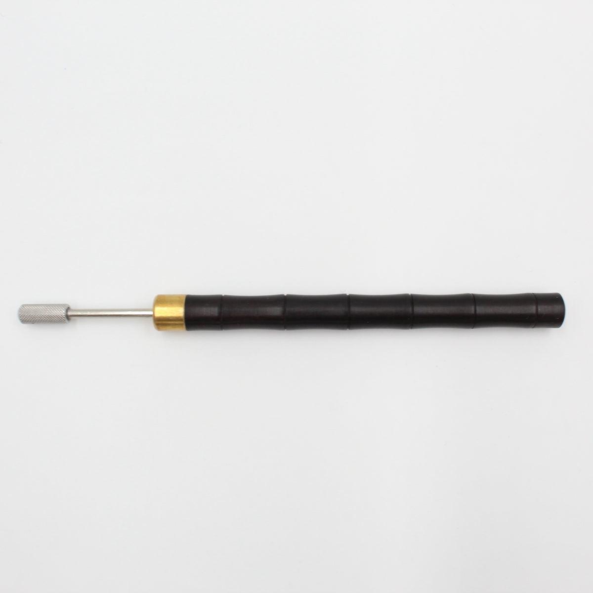 Premium Kantenfärber von Klever Leder mit ergonomischem Holzgriff und Metallspitze