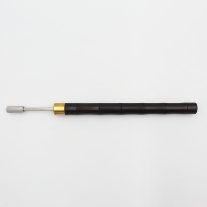 Premium Kantenfärber von Klever Leder mit ergonomischem Holzgriff und Metallspitze