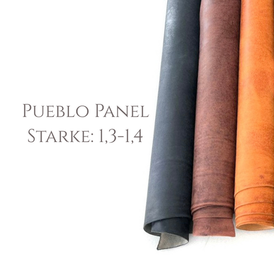 Badalassi Carlo Pueblo Leder Zuschnitt Starke 1,3-1,4 mm