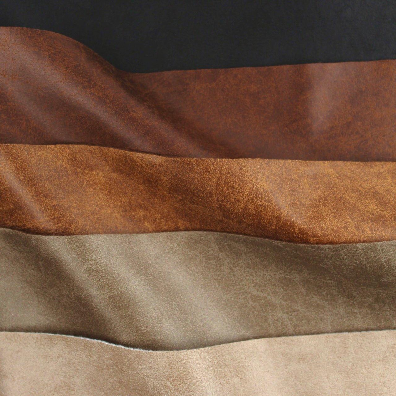 Kunstleder Vintage-Look Meterware | 6 Farben - Klever Leder